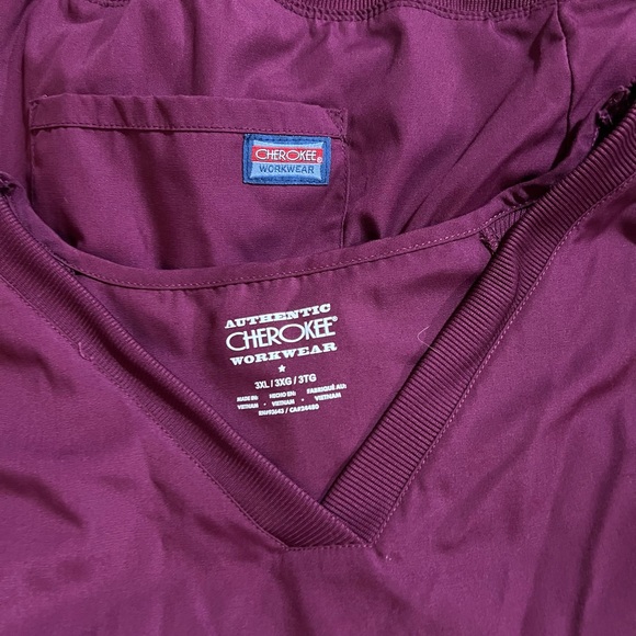 Plus size scrub sets Cherokee Workwear - Picture 2 of 8